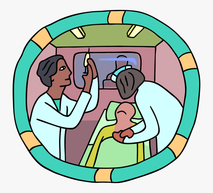 Vector Illustration Of Emergency Rescue Paramedic Team, HD Png Download