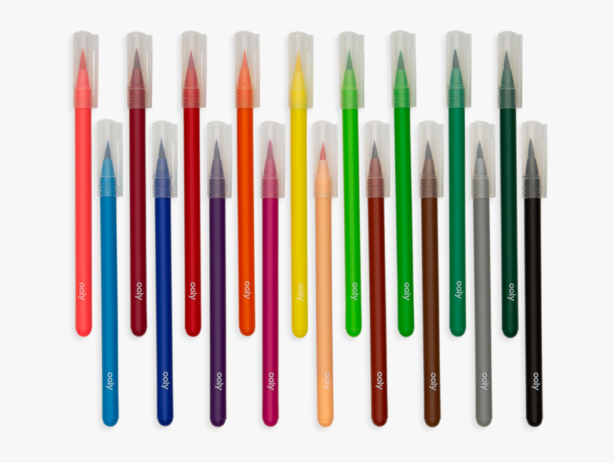 Ooly Chroma Blends Watercolor Brush Markers, HD Png Download