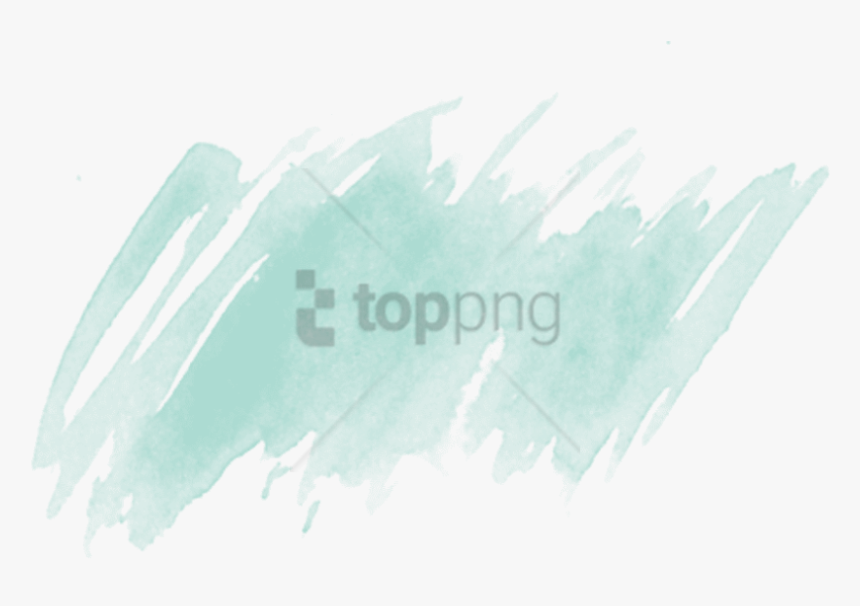 Free Png Light Green Watercolor Brush Stroke Png Image - Watercolor Brush Free Png, Transparent Png