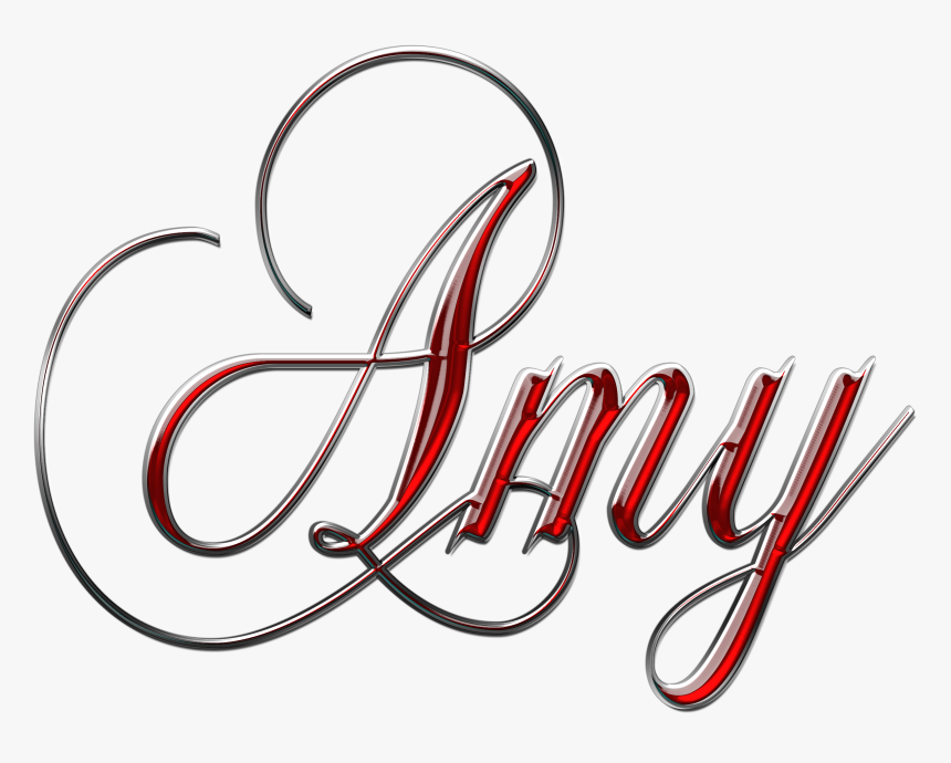 Amy Clipart Group With 77 Items Amy Written In Cursive, HD Png