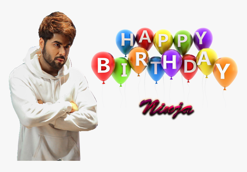Ninja Png Background - Happy Birthday Parmish Verma, Transparent Png