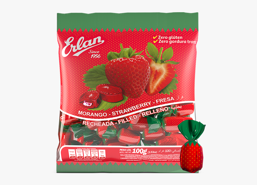 Bala Erlan Recheada Morango, HD Png Download
