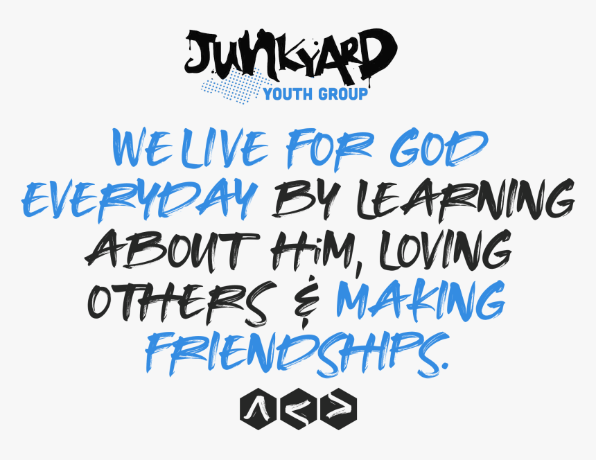 Junkyard Youth Group - Calligraphy, HD Png Download