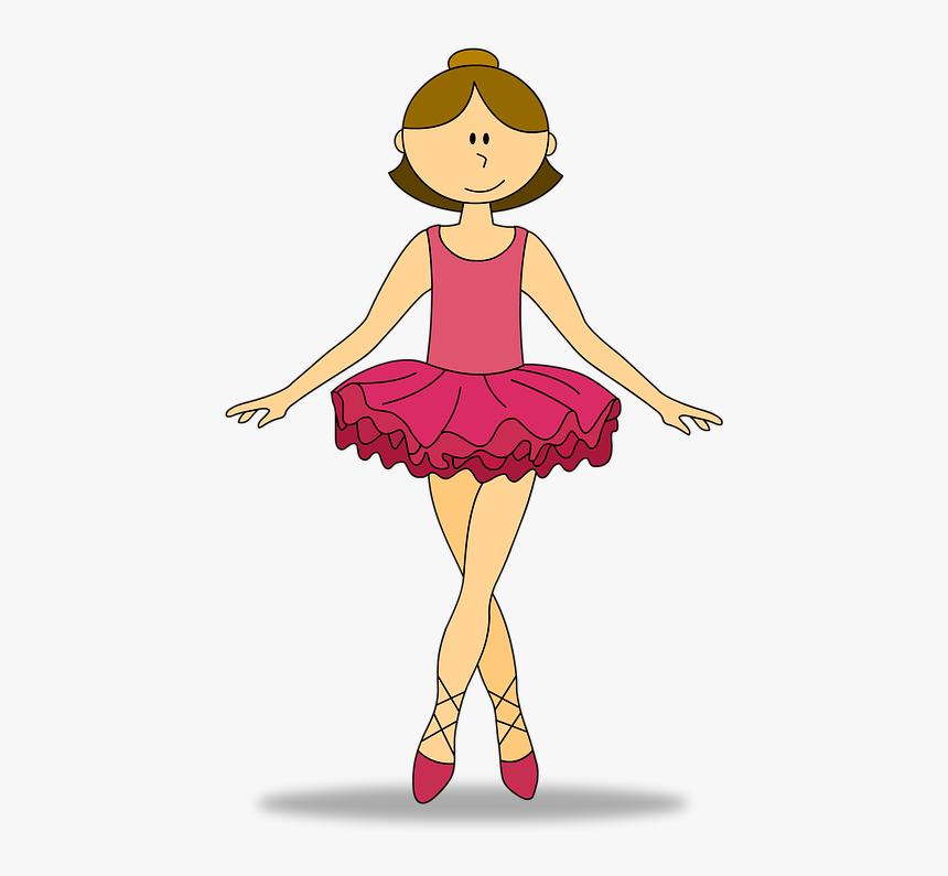 Clip Art Ballet Girl, HD Png Download