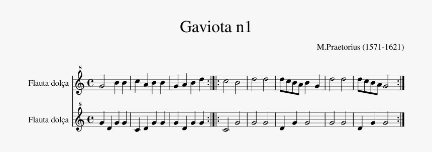 French Horn And Chair Duet Sheet Music, HD Png Download