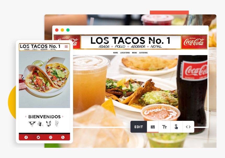 Graphic Composition Of Bentobox Web Design - Fast Food, HD Png Download