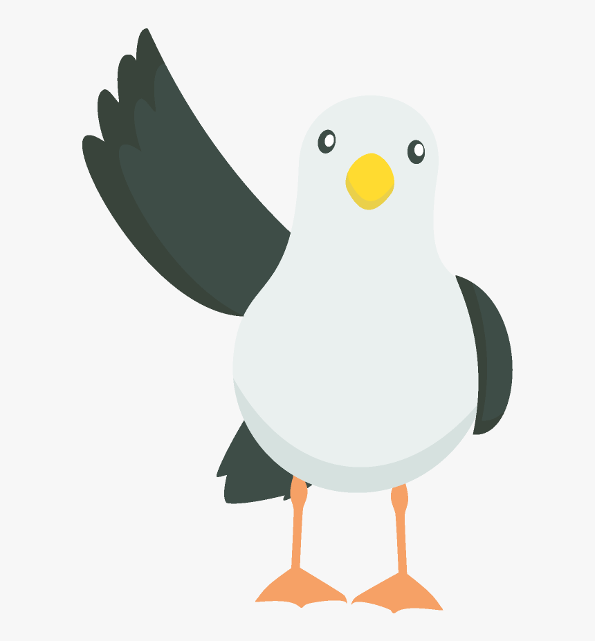 Gaviota Copia - Gaviota Infantil Png, Transparent Png