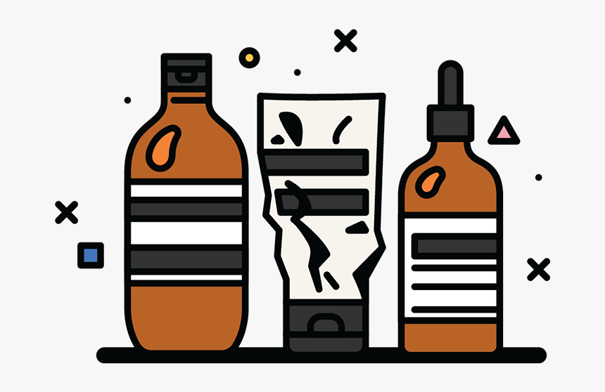 Glass Bottle, HD Png Download