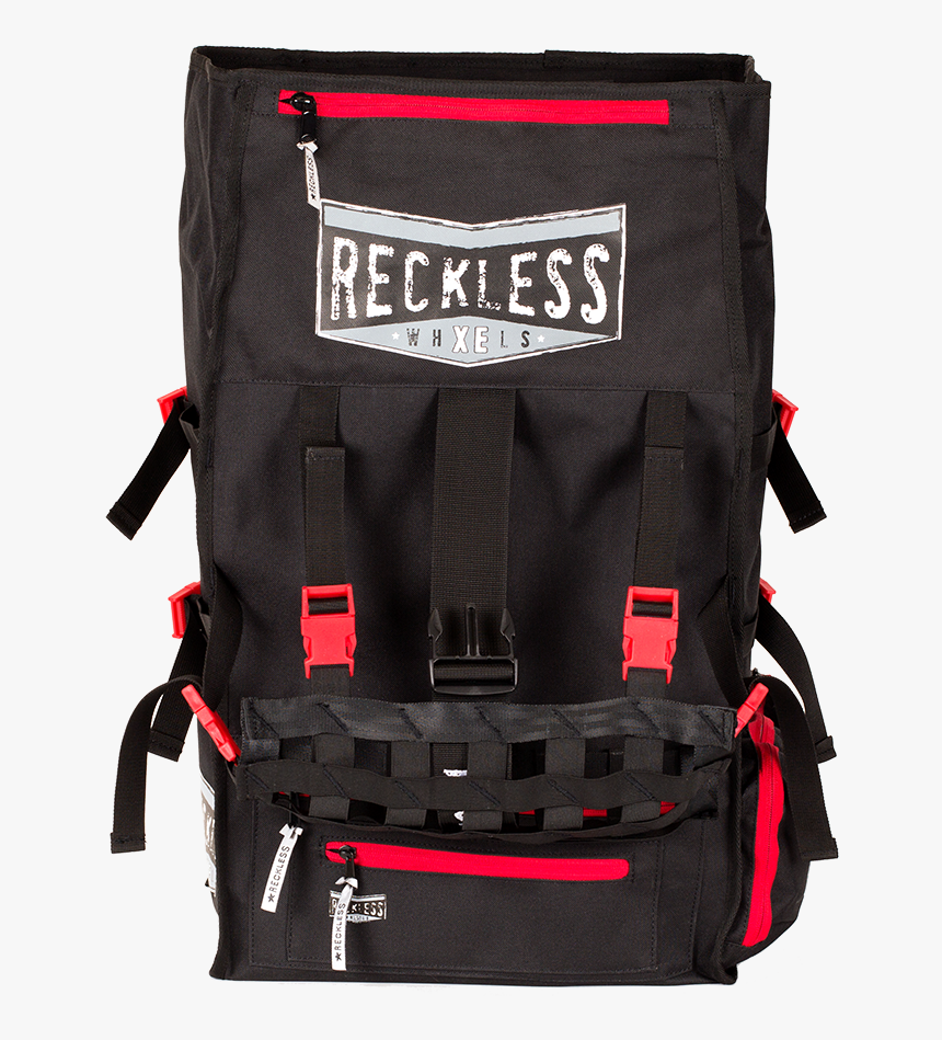 Black And Red - Reckless Wheels, HD Png Download