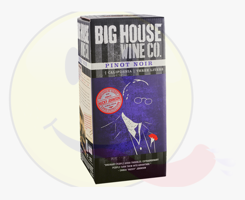 Big House Pinot Noir - Big House Box Wine, HD Png Download