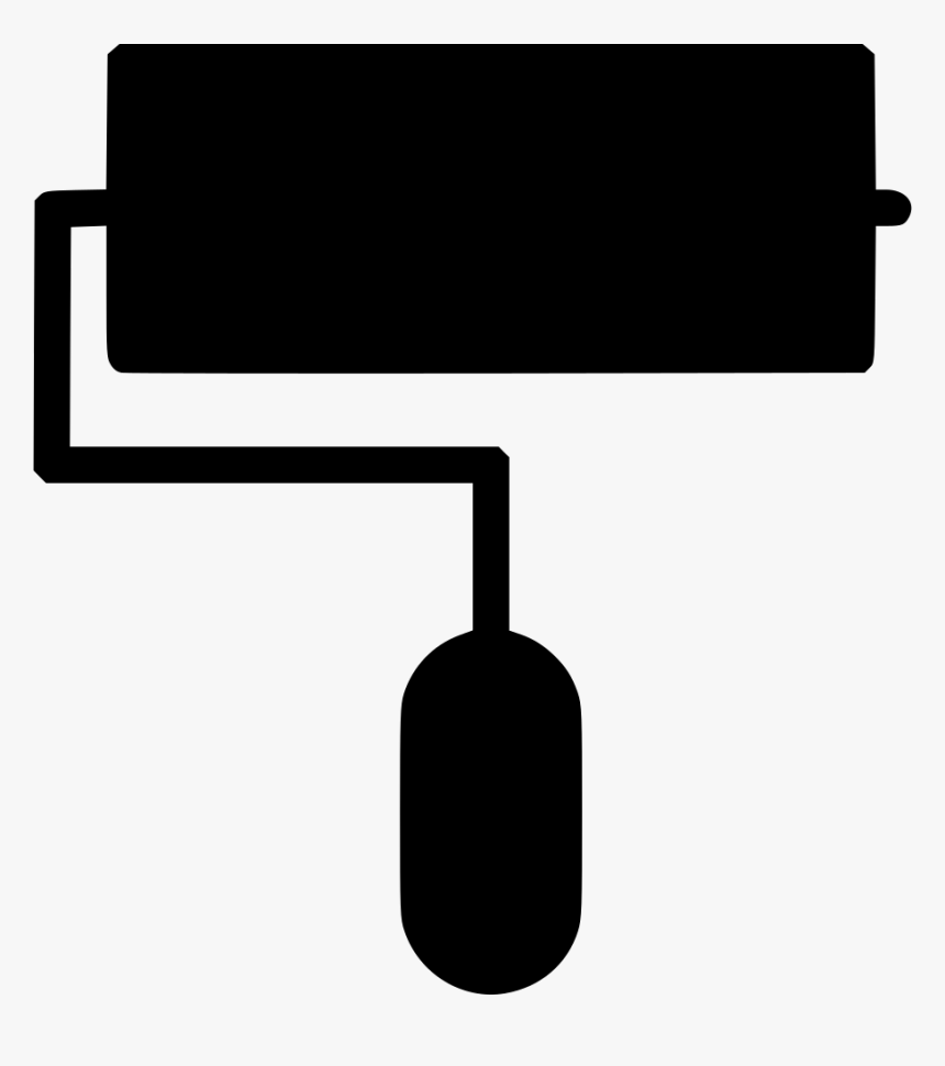 Painting Brush For Wall Png Clipart , Png Download - Paint Wall Brush Icon, Transparent Png