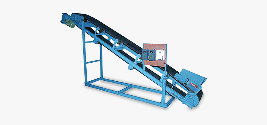Rubber Conveyor Belt - Fly Ash Bricks Belt Conveyor, HD Png Download