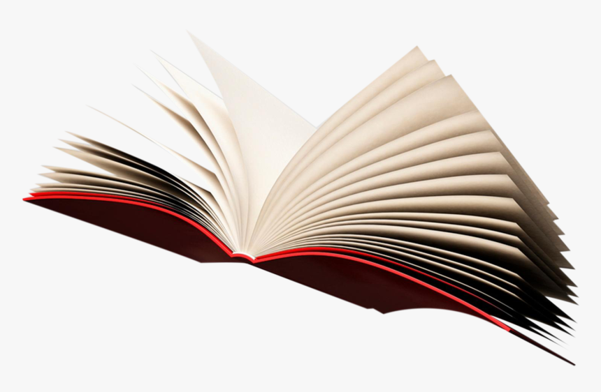 Flip Book Textbook - Transparent Flying Books Png, Png Download