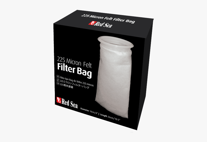 Red Sea 225 Micron Aquarium Felt Filter Bags - Cosmetics, HD Png Download