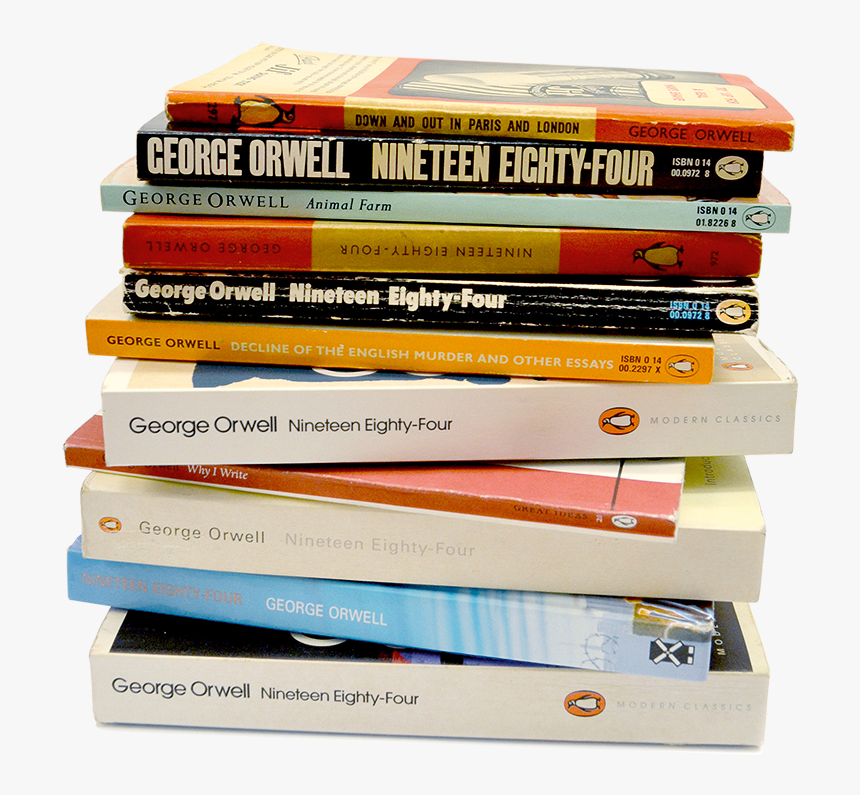 George Orwell Book Collection, HD Png Download