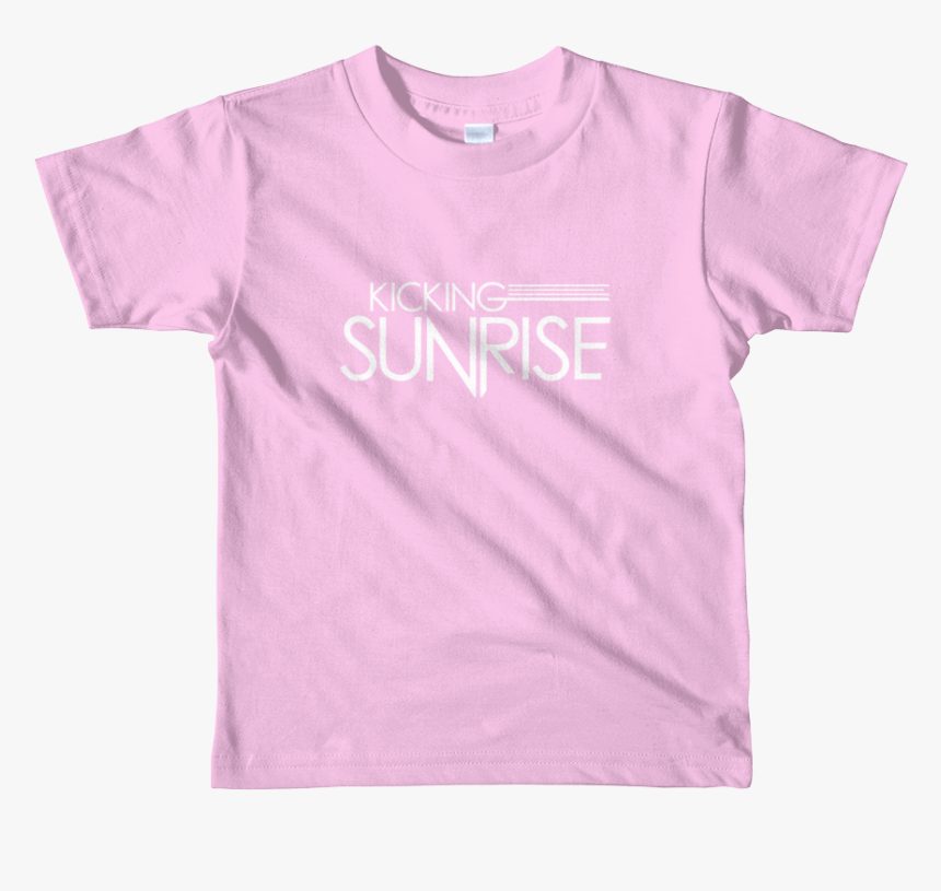 Ks Logo White Mockup Front Flat Pink - T-shirt, HD Png Download