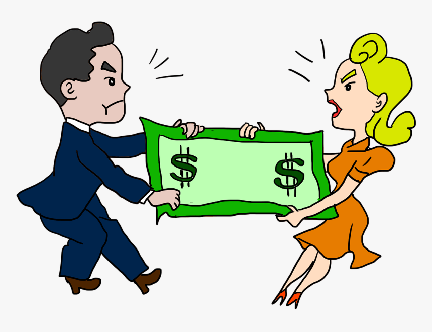 People Fighting Over Money Clipart , Png Download - People Fighting Over Money, Transparent Png