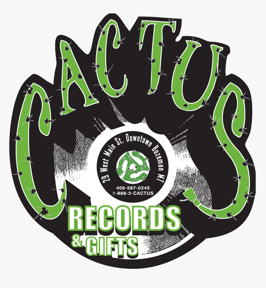 Cactus Records & Gifts, HD Png Download