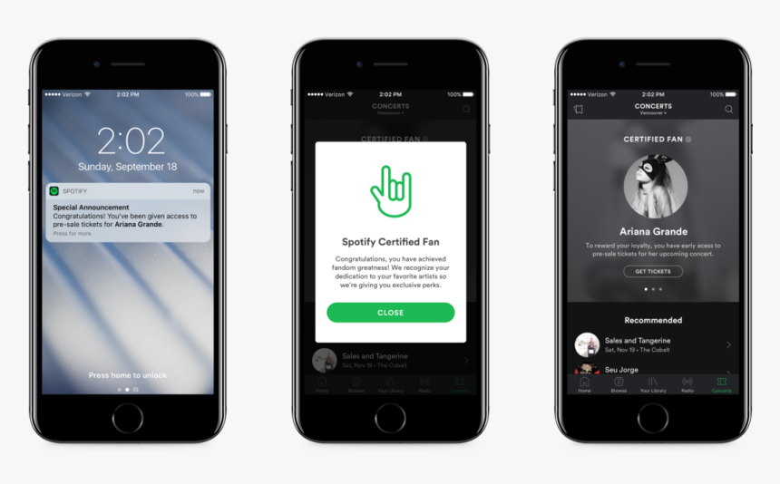 Spotify - Spotify Concert App, HD Png Download