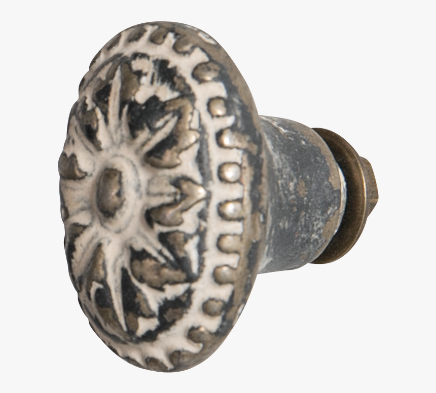 Antique Metal Door Knob - Ring, HD Png Download