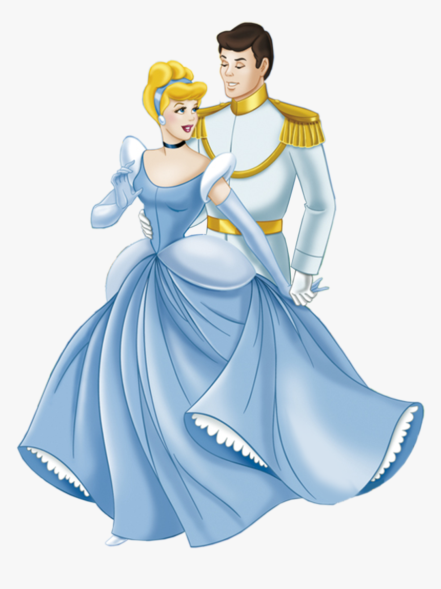 Photoshop Clipart Cinderella - Disney Cinderella And Prince Charming, HD Png Download