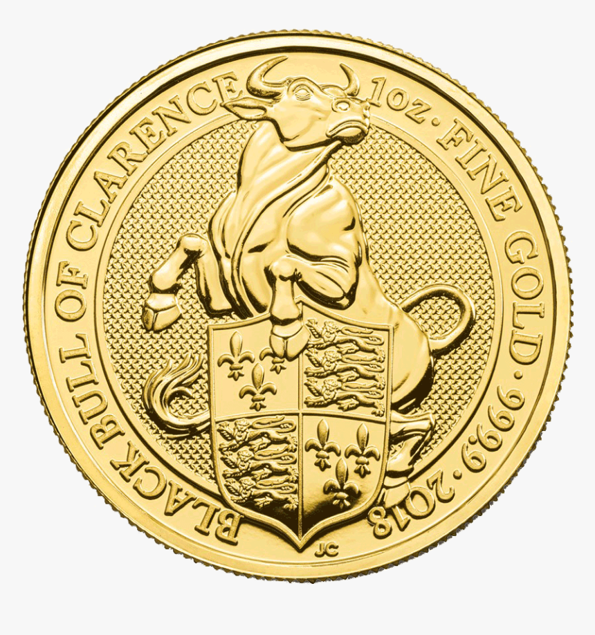 Black Bull Of Clarence - Gold Of Mesopotamia Gold Coin, HD Png Download