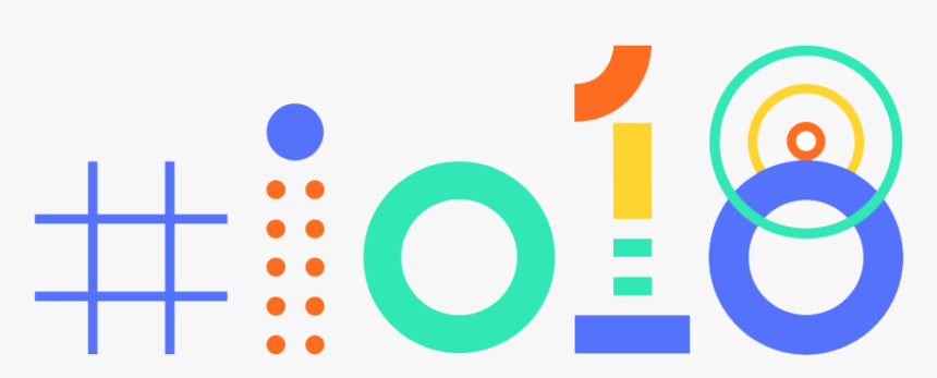 Google Io 2018 Logo, HD Png Download
