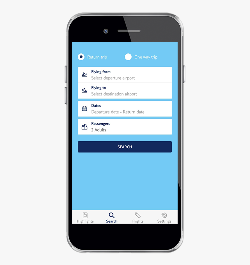 Zoeken & Boeken - Tui App, HD Png Download