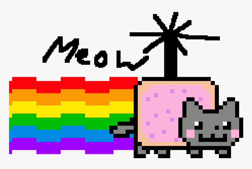Nyan Cat Gif Png, Transparent Png