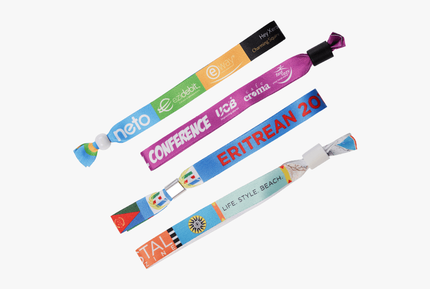 Custom Fabric Wristbands, HD Png Download