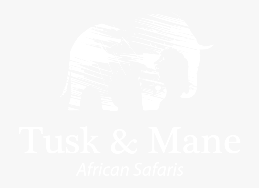 Tuskmane White2-01 - Johns Hopkins Logo White, HD Png Download