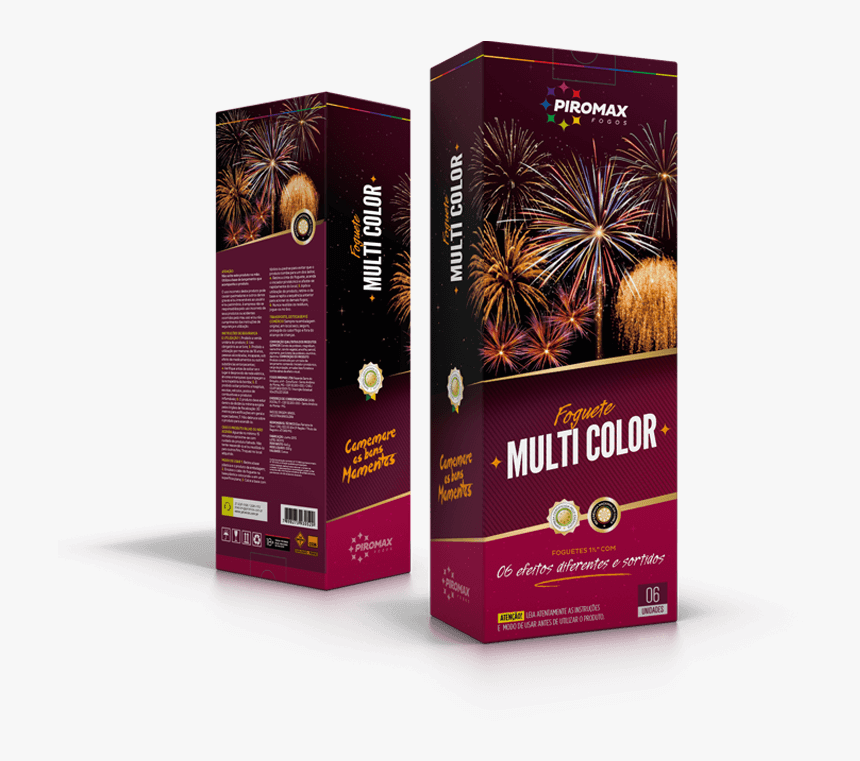 Foguete Multi Color - Graphic Design, HD Png Download