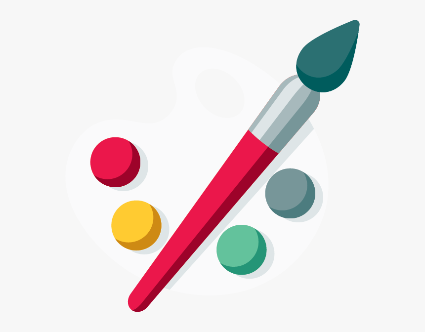 Icono De Artes Plasticas, HD Png Download