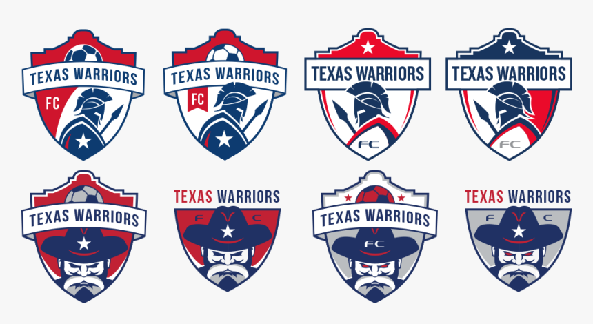 Texas Warriors Soccer Badge Design - Soccer Crest, HD Png Download