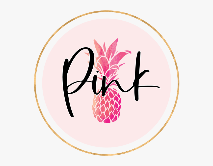 Pink Pineapple Logo, HD Png Download