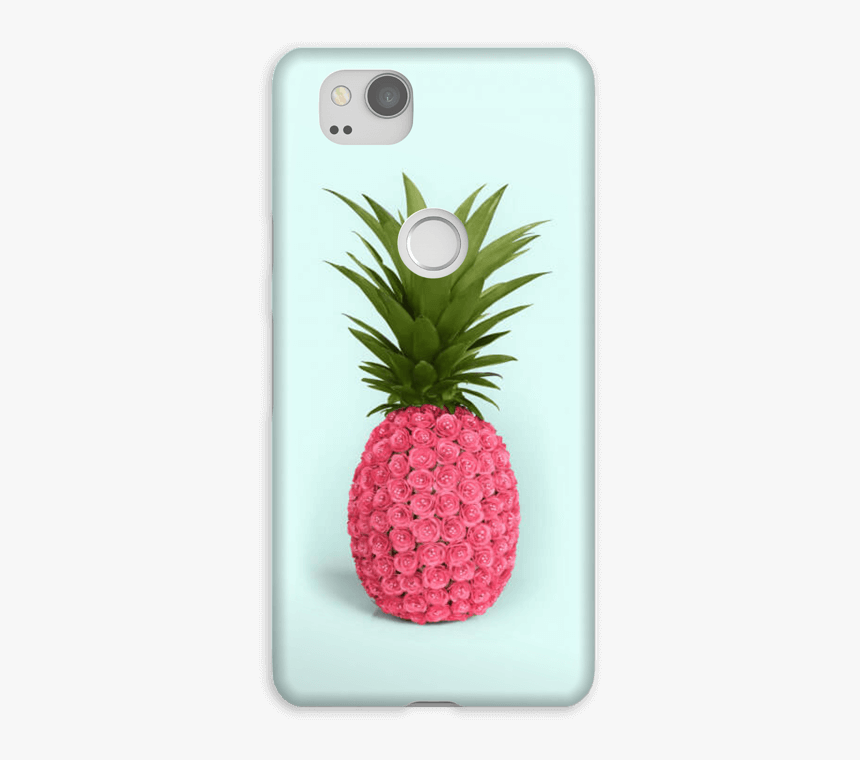 Pink Pineapple Case Pixel - Pineapple Made Out Of Flowers, HD Png Download