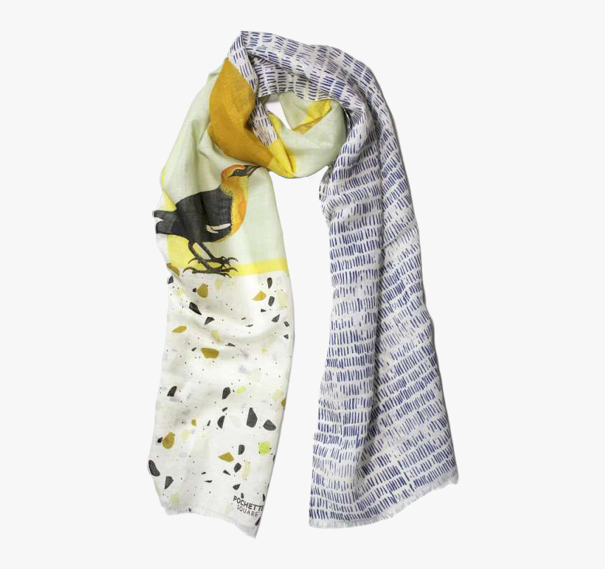Linen Cotton Scarf 
 Srcset //cdn - Scarf, HD Png Download