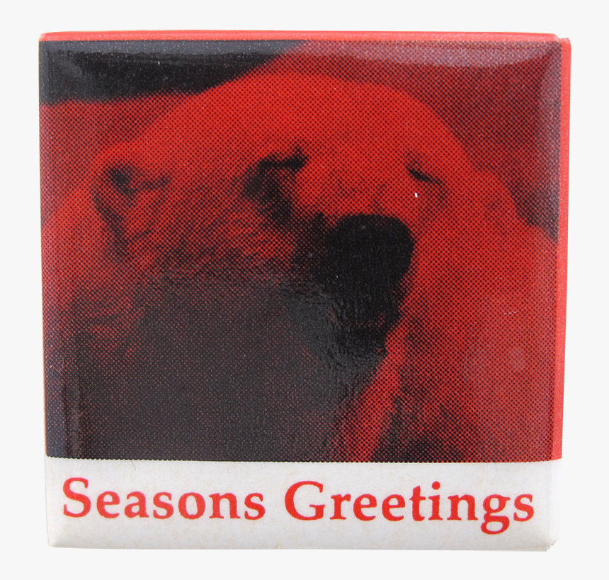 Seasons Greetings Polar Bear Events Button Museum - Love Piercings, HD Png Download