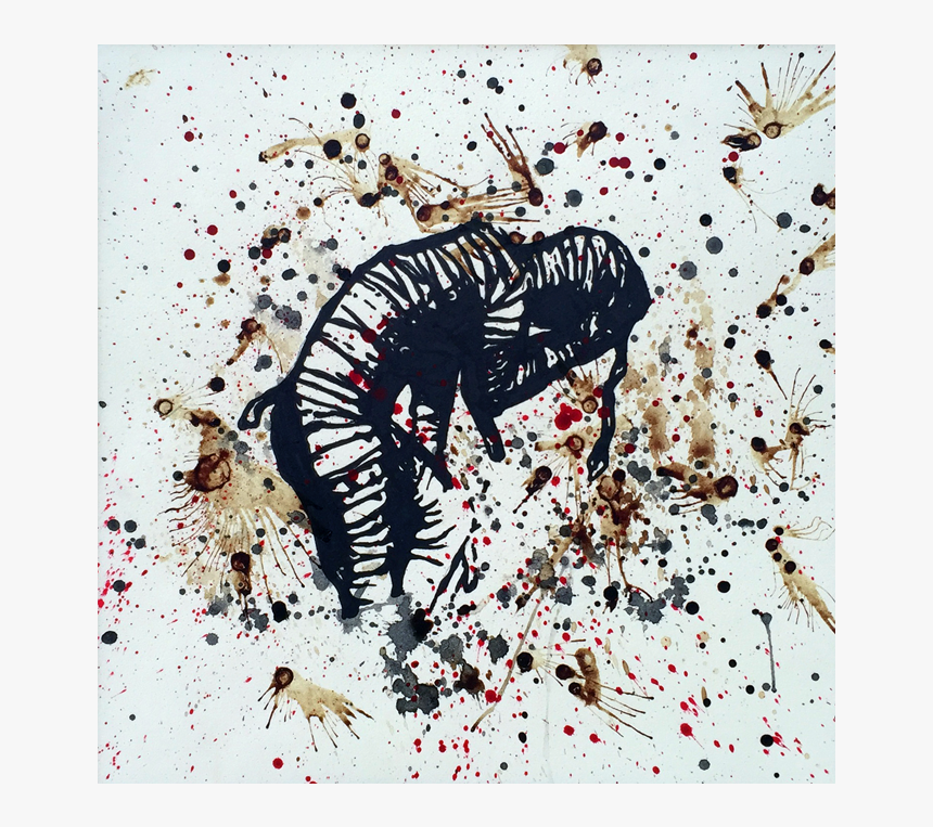 The Struggle Of Addiction Watercolor And Pen And Ink - Visual Arts, HD Png Download