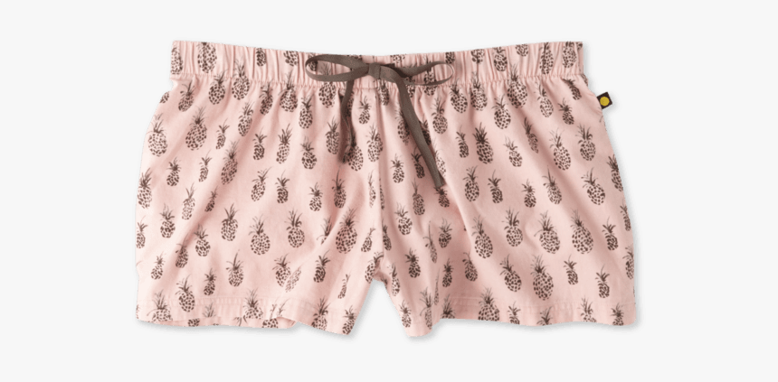 Women S Watercolor Pineapple Sleep Boxer - Board Short, HD Png Download