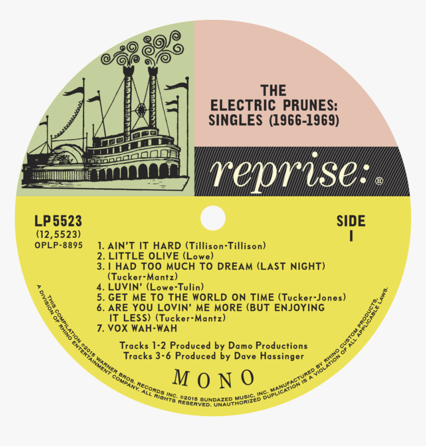 Lp5523 Labels Trv2a-1 - Joni Mitchell Ladies Of The Canyon Steamboat Vinyl, HD Png Download