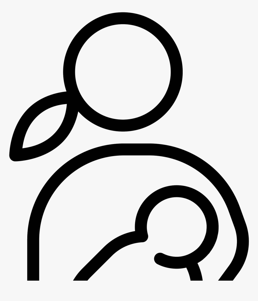 Transparent Mom Clip Art - Png Lactancia Icono, Png Download