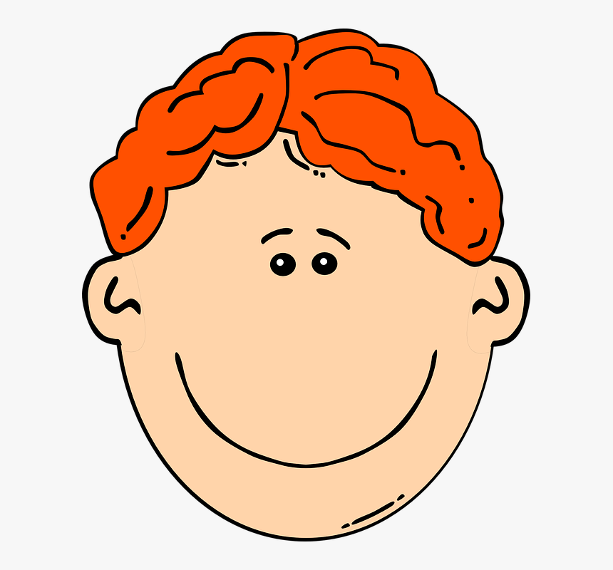 Red Head Boy Png - Red Hair Boy Clipart, Transparent Png