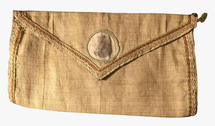 Offering This Fabulous Old Homespun Linen Pocket With, HD Png Download