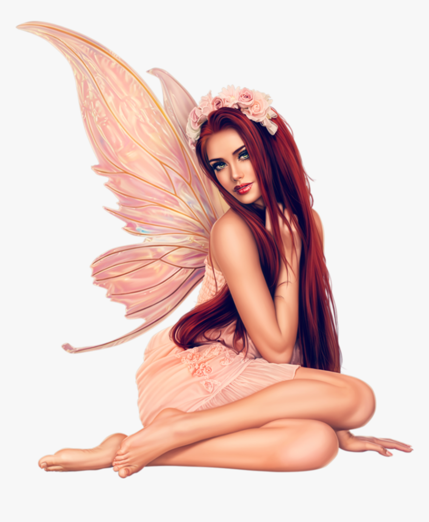 Transparent Redhead Girl Clipart - Magical Butterflys Animated Gifs, HD Png Download