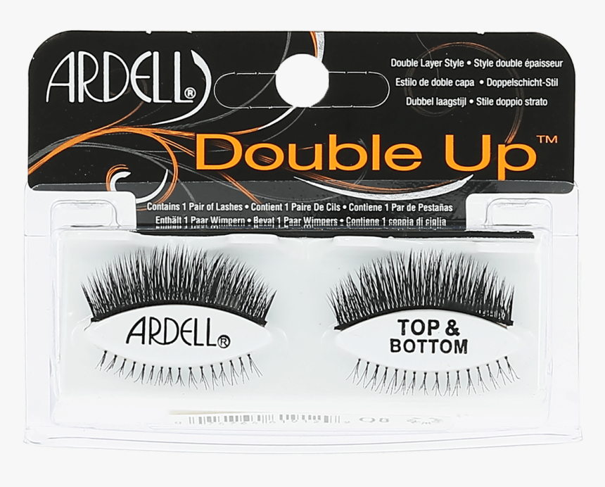 Ardell Double Up Lashes Top & Bottom Q8 - Eyelash Extensions, HD Png Download