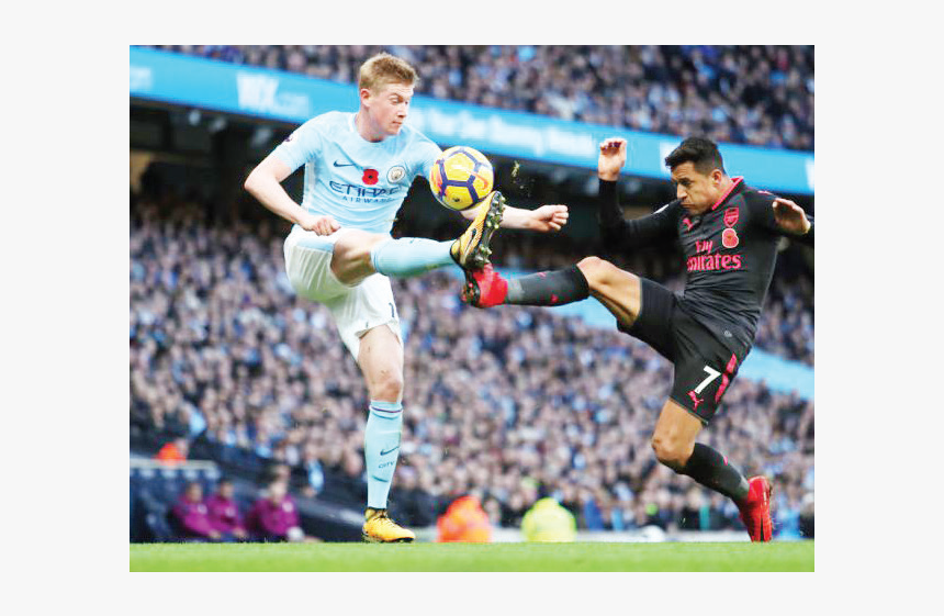 De Bruyne Hints At Sanchez’ Arrival - De Bruyne Vs Manchester United, HD Png Download