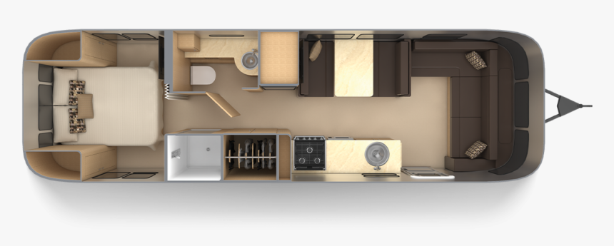 Airstream Flying Cloud 30rb, HD Png Download