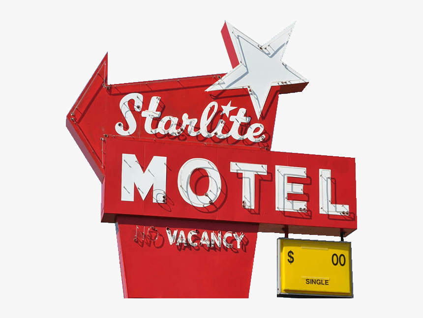 Starlite Motel Logo - Sign, HD Png Download