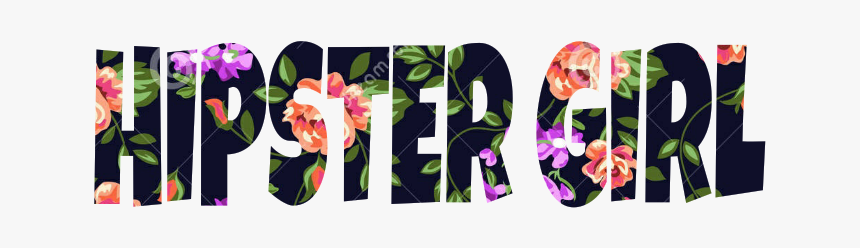 #hipstergirl #hipster #girl #tumblrgirl #tumblr - Graphic Design, HD Png Download